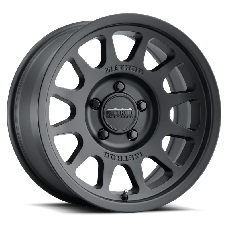 Method MR70357051515 MR703 15x7 +15mm Offset 5x100 56.1mm CB Matte Black Wheel