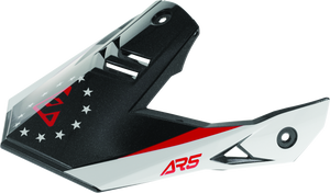 Answer 447102 AR5 Rally Visor - Red/Black