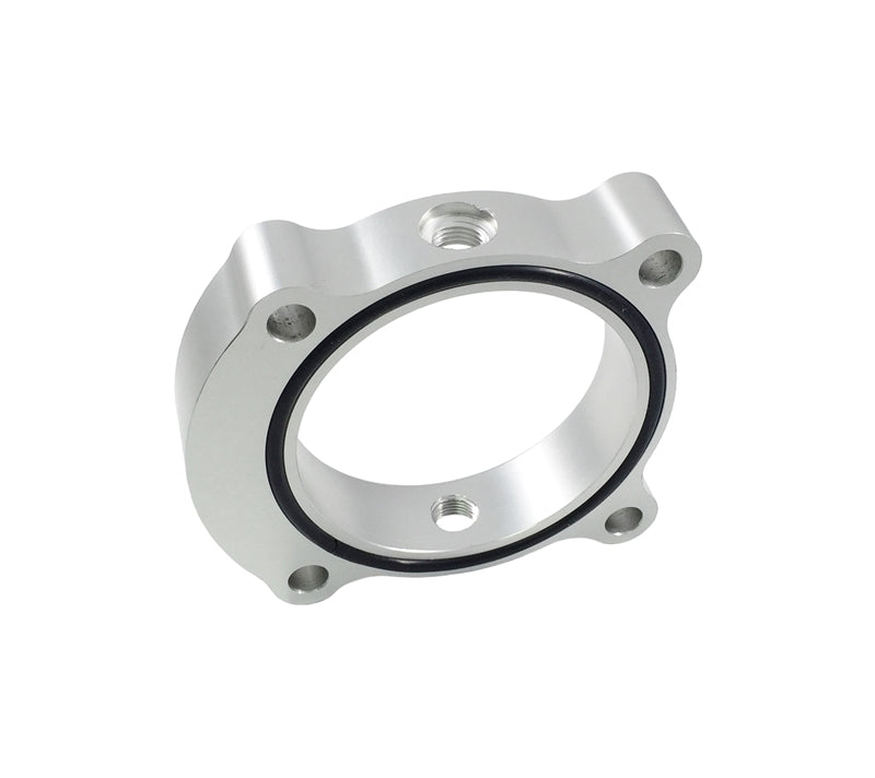 Torque Solution TS-TBS-029-1 Throttle Body Spacer (Silver): fits Kia Optima 2.0T