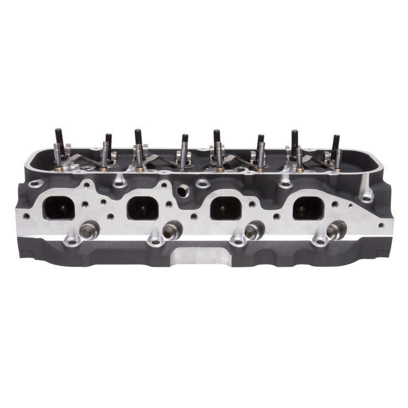 Edelbrock 61559 Single Marine BBC Rect Port Head w/ Valves