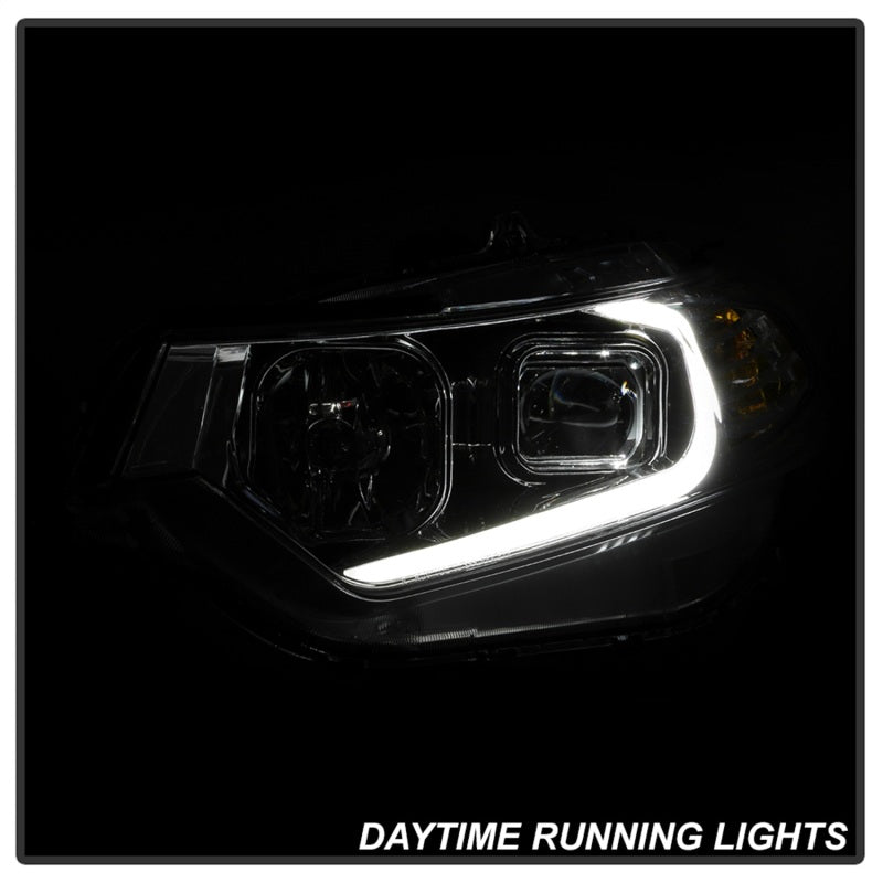 xTune 9042225 09-14 fits Acura TSX Projector Headlights - Light Bar DRL - Chrom
