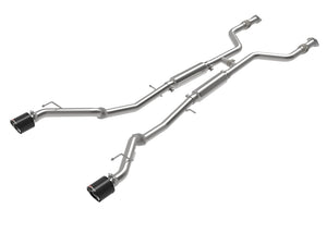 AFE 49-36138-C Takeda 2023 fits Nissan Z 2 1/2in 304 SS Cat-Back Exhaust System