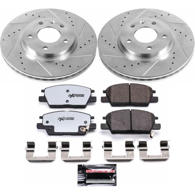 PowerStop K7400-36 18-19 fits Buick LaCrosse Front Z36 Truck & Tow Brake Kit