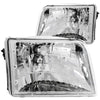 ANZO 111036 1997 fits Ford 93-19 Ranger Crystal Headlights Chrome