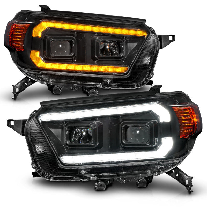 ANZO 111602 fits Toyota 10-13 4Runner Projector Headlights - Black