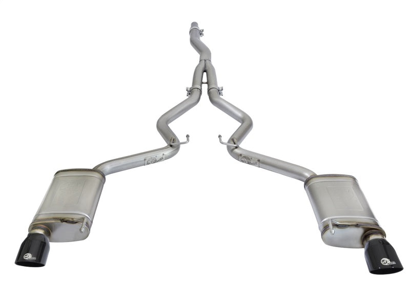 AFE 49-33084-B rce XP Exhausts Cat-Back SS-304 EXH w/ Black Tips 15-16 fits For