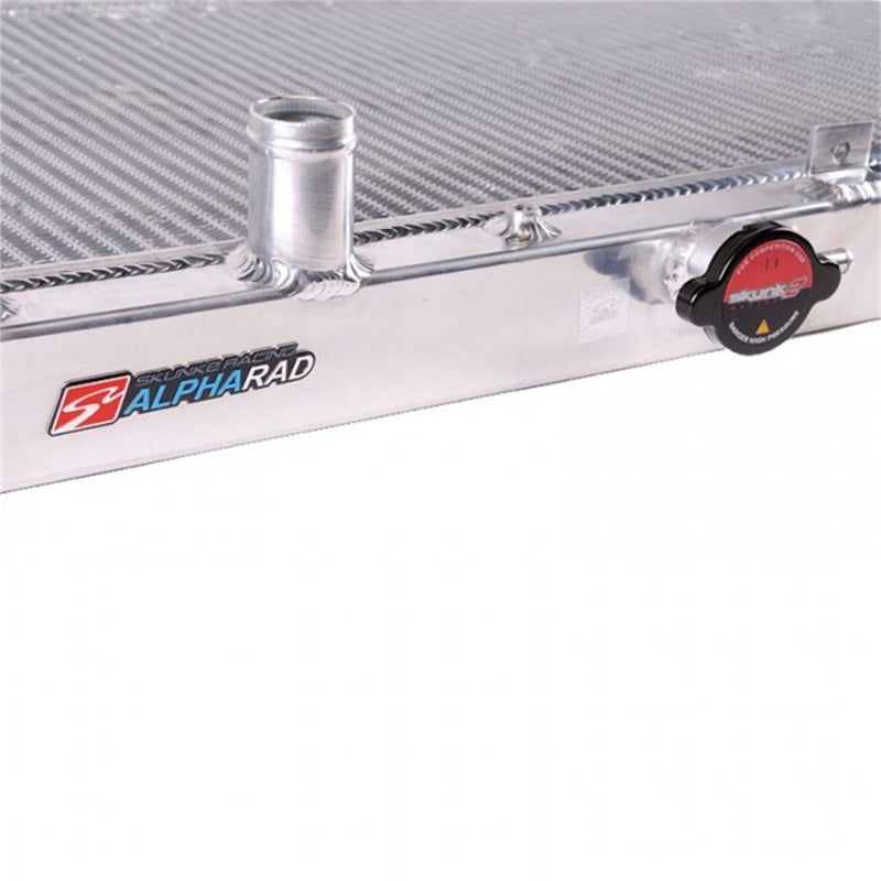 Skunk2 Racing 349-05-1500 Skunk2 Alpha Series 88-91 fits Honda CRX/fits Civic Radiator (Full Size) (Dual Core) (Manual Trans.)