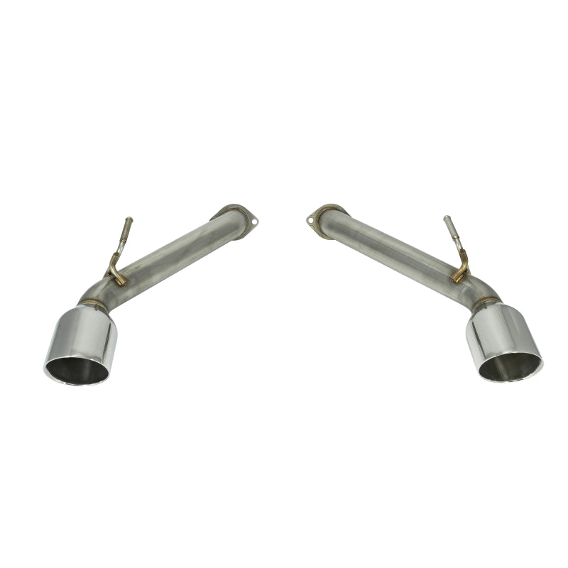 Remark RO-TSQ6-D 2017+ fits Infiniti Q60 Axle Back Exhaust Steel Double Wall Tip