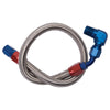 Edelbrock 8124 Fuel Line Braided Stainless for BBC ( Use w/ 8134 )