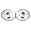 PowerStop fits Infiniti 93-97 J30 Front Evolution Drilled & Slotted Rotors -