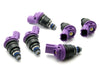 DeatschWerks 01J-00-0740-6 96-99 fits Nissan I30 VQ30 / RB25DET / Maxima VQ30de / 300zx 740cc Side Feed Injectors