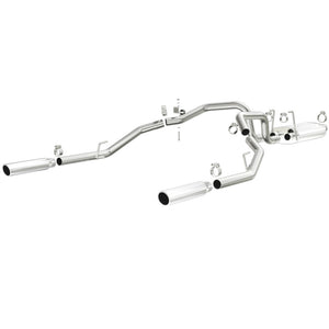 Magnaflow 15249 09-13 fits Dodge Ram 1500 V6 3.6L Dual Spilt Rear Exit Polished Stainless C/B Perf Exhaust