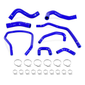 Mishimoto MMHOSE-TTN-04BL 04-10 fits Infiniti QX56 / 04-14 Titan Silicone Coolant Hose Kit - Blue