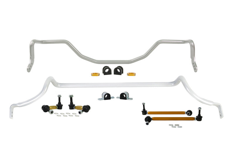 Whiteline BMK008 fits Mitsubishi 09-15 Lancer Ralliart Front & Rear Sway Bar Kit