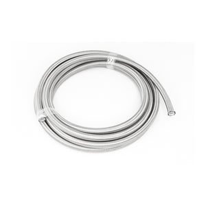 DeatschWerks 6-02-0861-20 6AN SS Double Braided PTFE Hose 20 Feet