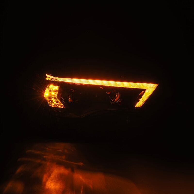 AlphaRex 880849 14-20 fits Toyota 4Runner LUXX LED Proj Headlights Black w/Ac