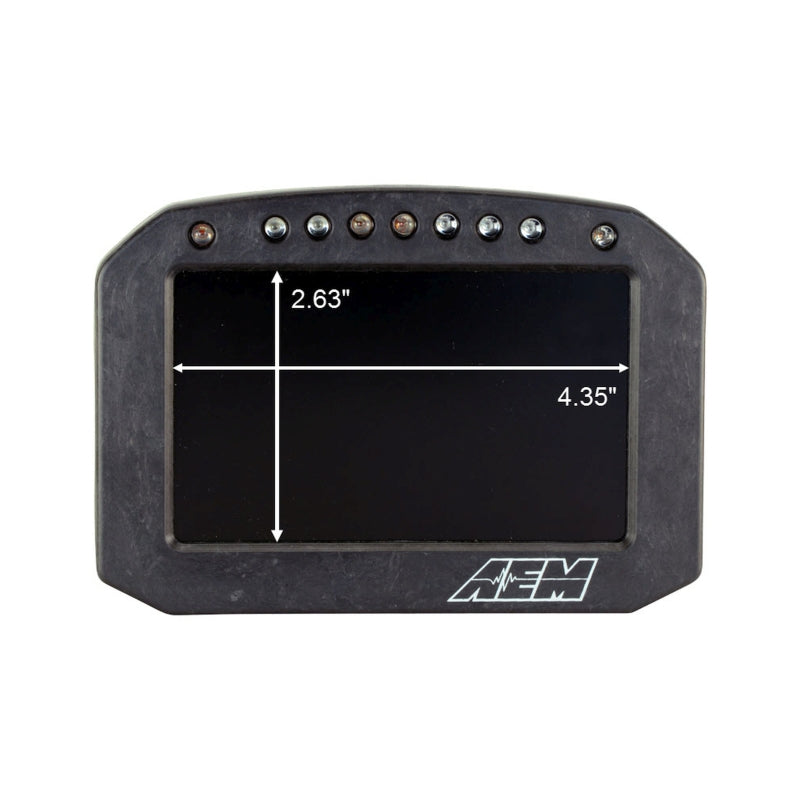 AME 30-5603F CD-5LG Carbon Logging Flush Digital Dash Display w/ Internal 20Hz