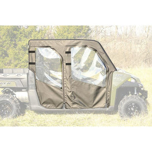 Seizmik 51-21003 14-19 Polaris 1000 fits Ranger XP Crew Soft Doors w/ Zippers Ki