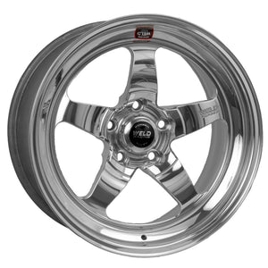 Weld  71HP7080A42A S71 17x8 / 5x4.5 BP / 4.2in. BS Polished Wheel (High Pad) - N