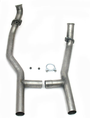JBA 1657SH 65-73 fits Ford Mustang 351W w/AOD Trans 409SS H-Pipe