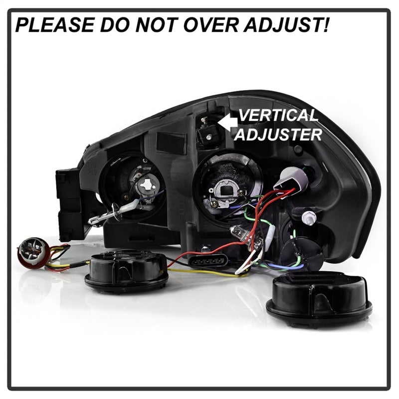 xTune 9042232 06-13 fits Chevrolet Impala LED Light Bar Headlights - Black (PRO