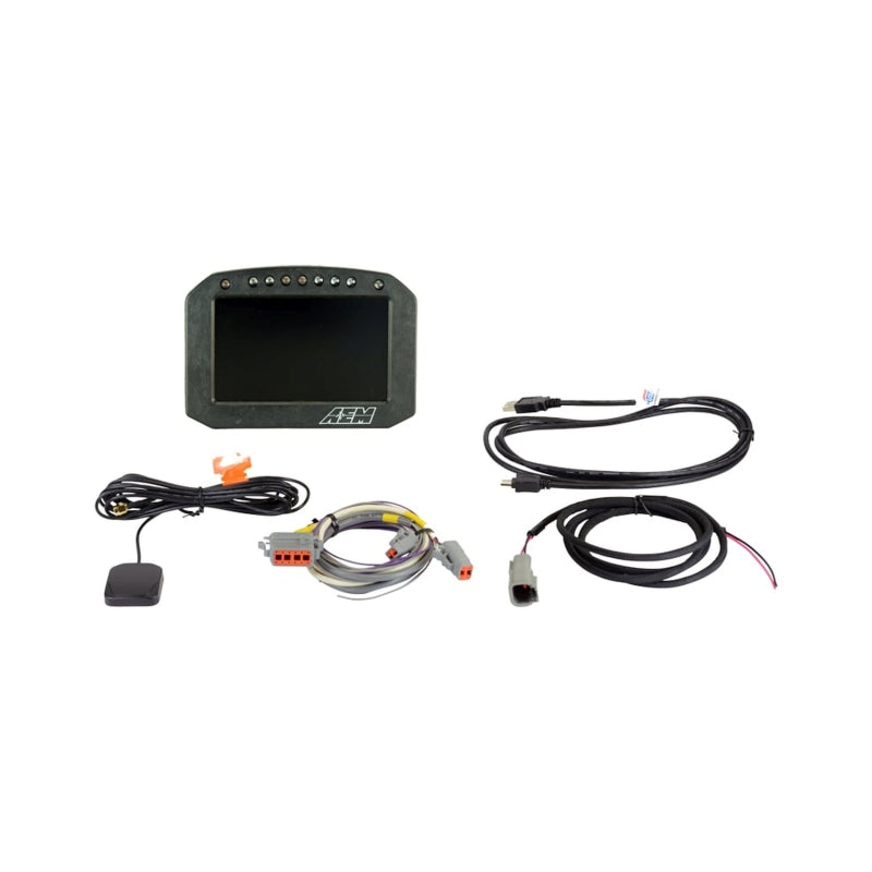 AME 30-5602F CD-5G Carbon Flush Digital Dash Display w/ Internal 20Hz GPS &