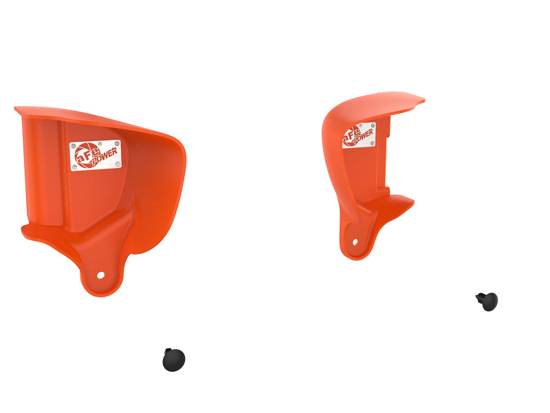 AFE 54-13032SN  FORCE Dynamic Air Scoop 15-18 fits BMW M3/15-20 M4 - Orange