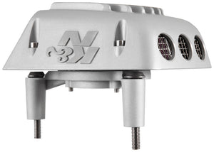K&N Engineering RK-3950S K&N Street Metal Intake System 01-16 Harley-Davidson Shaker Silver H/D Softail/Dyna Fl