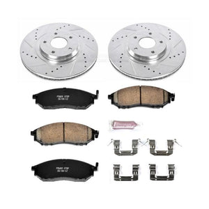 PowerStop K5263 fits Nissan 11-14 Murano Front Z23 Evolution Sport Brake Kit
