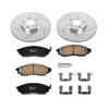 PowerStop K5263 fits Nissan 11-14 Murano Front Z23 Evolution Sport Brake Kit