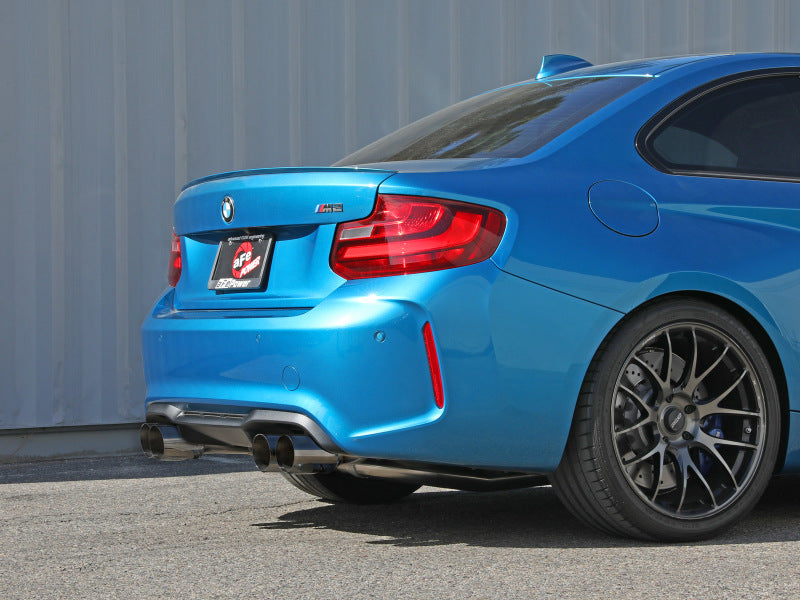 AFE 49-36330-1P fits BMW M2 L6-3.0L MACH Force-Xp 3in to 2.5in 304 SS Cat-Back