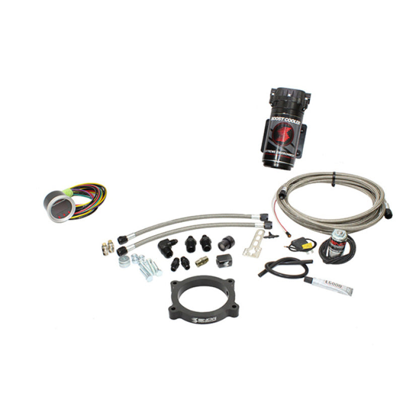 Snow Performance SNO-2161-BRD-T Camaro Stg 2 Bst Cooler F/I Water Injection Kit (SS Brded Line/4AN) w/o Tank