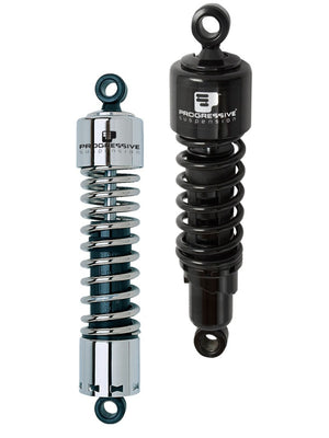 Progressive  412-4204C Cruiser 412 Series Shocks 11.0in - Chrome