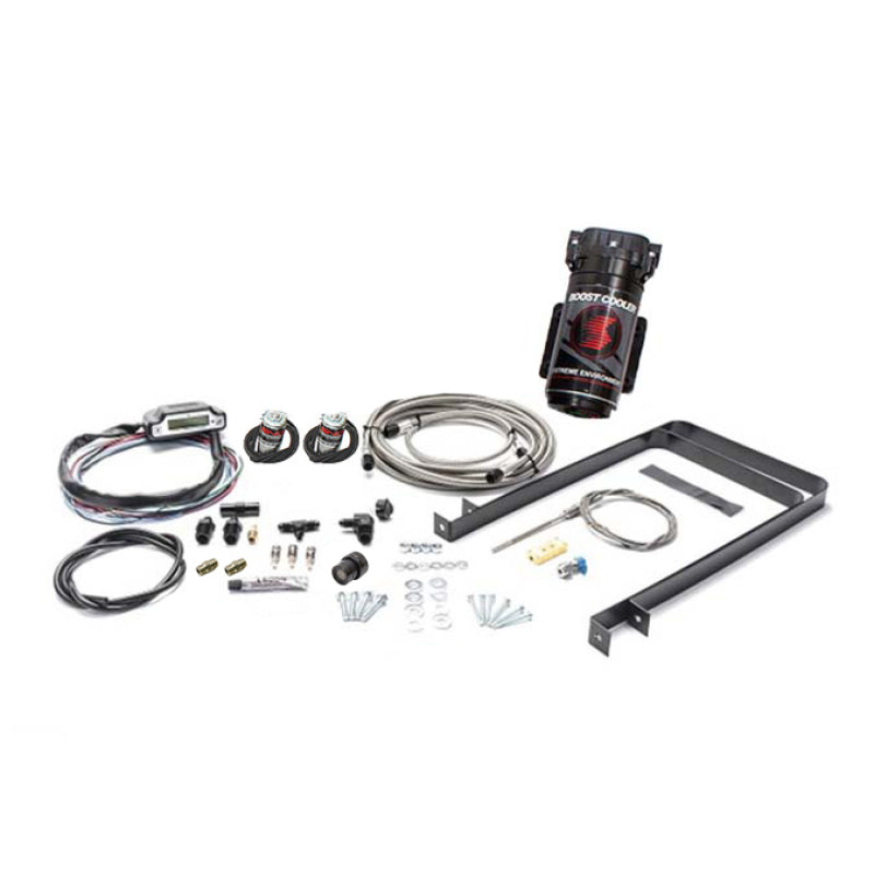 Snow Performance SNO-530-BRD-T fits Chevy/GMC Stg 3 Boost Cooler Water Inj. Kit (SS Braided Line/4AN Fittings) w/o Tank