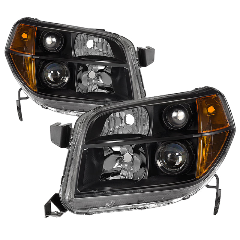 xTune 9035340 fits Honda Pilot 06-08 OEM Style Headlights - Black HD-JH-HPIL06-