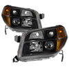 xTune 9035340 fits Honda Pilot 06-08 OEM Style Headlights - Black HD-JH-HPIL06-