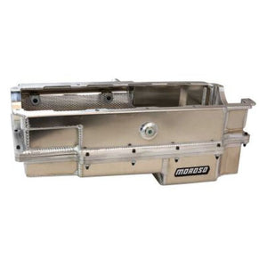 Moroso 20393 CN/Energy MFG/DRCE2 2-Piece Wet Sump Aluminum Oil Pan w/Double Powe