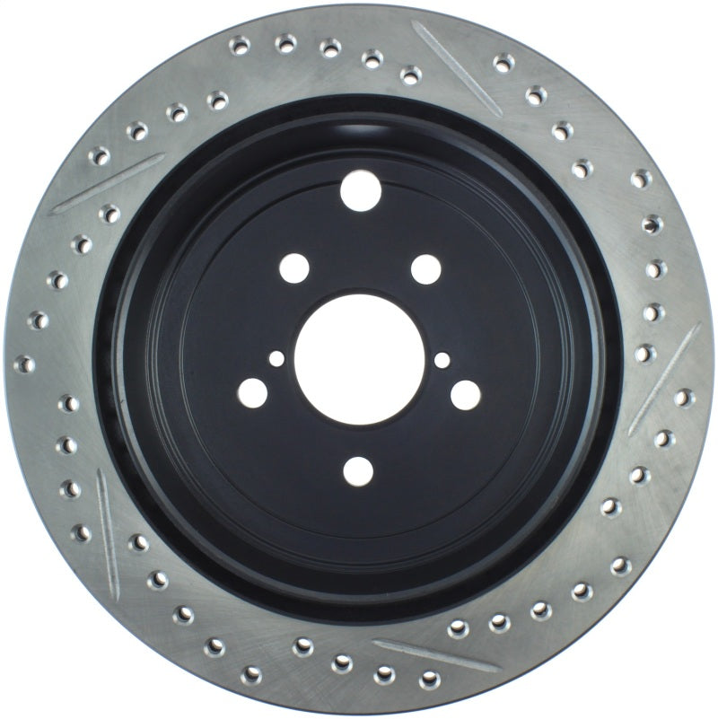 Stoptech 127.47031R Slotted & Drilled Sport Brake Rotor