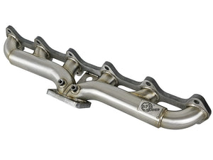 AFE 48-32020 d Steel Header Turbo Manifold (T3) 98.5-02 fits Dodge Diesel Truck
