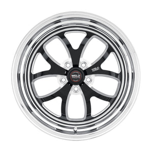 Weld 76MB7100W68A S76 17x10 / 5x115mm BP / 6.8in BS Black Wheel (Medium Pad)