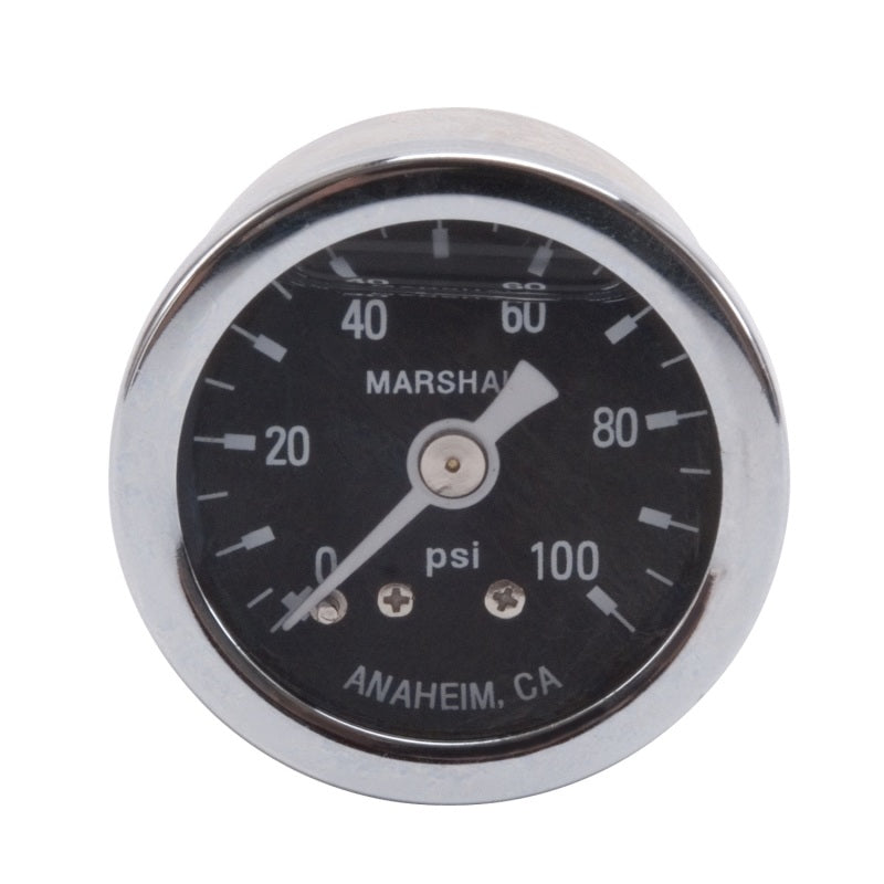 Russell 650340 Performance 100 psi fuel pressure gauge (Liquid-filled)