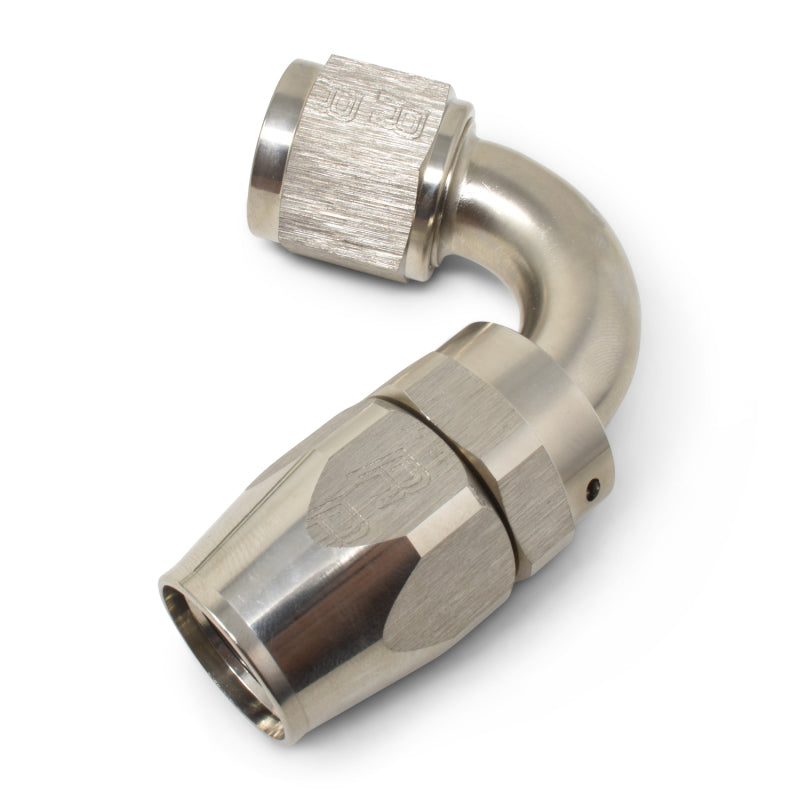 Russell 613401 Performance -6 AN Endura 120 Degree Full Flow Swivel Hose End (With 9/16in Radius)
