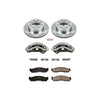 Power Stop KCOE2203 03-08 fits Dodge Ram 3500 Front Autospecialty Kit w/Cals