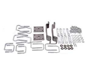 Hellwig 25301 SD Hardware Kit for Load Pro Multi Leaf 2500/3500lb Helper Springs