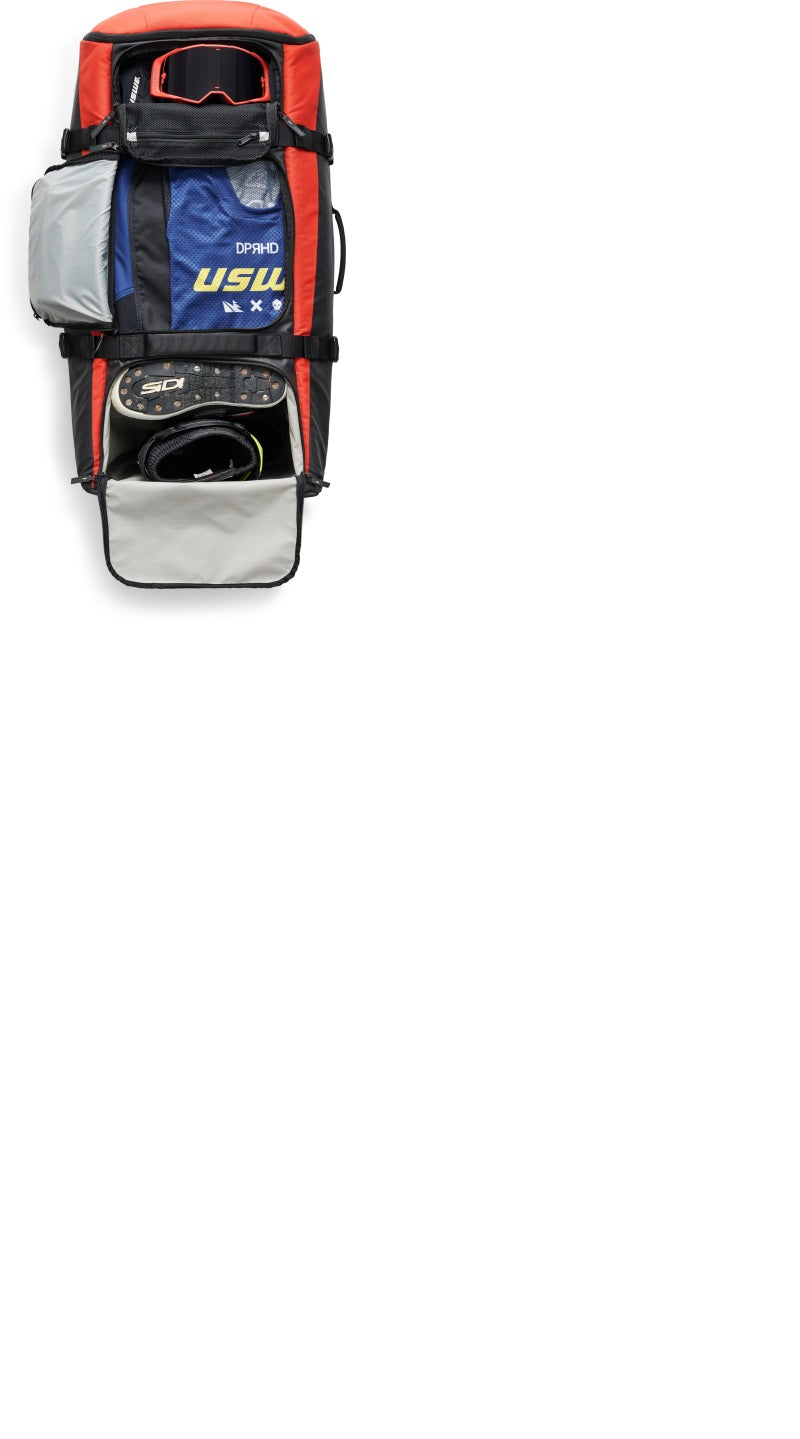 USWE 415004935 Buddy Athlete Gear Trolley Bag 150L - Black/Red