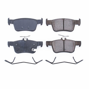 PowerStop 17 fits Acura RDX Rear Z17 Evolution Ceramic Brake Pads w/Hardware