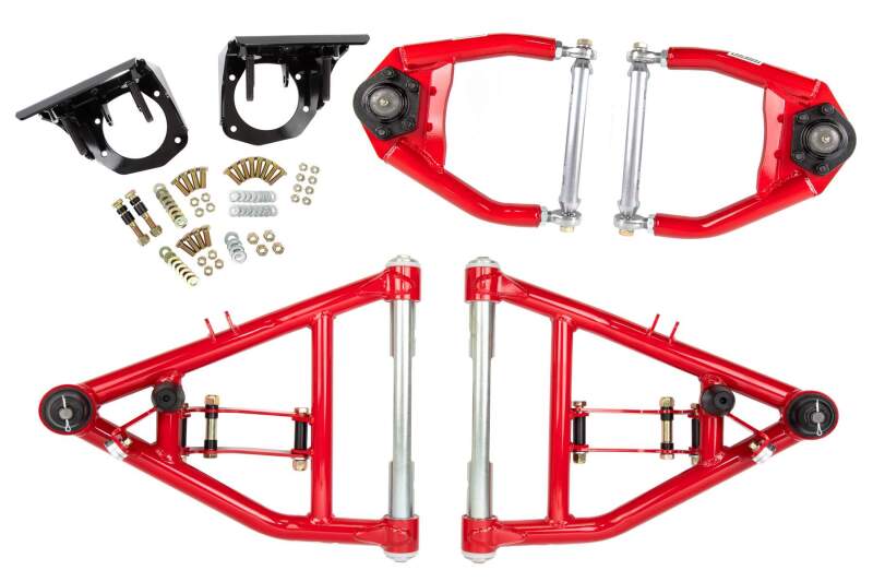 UMI Performance 643546-B 73-87 fits GM C10 CornerMax A-Arm Kit - Black