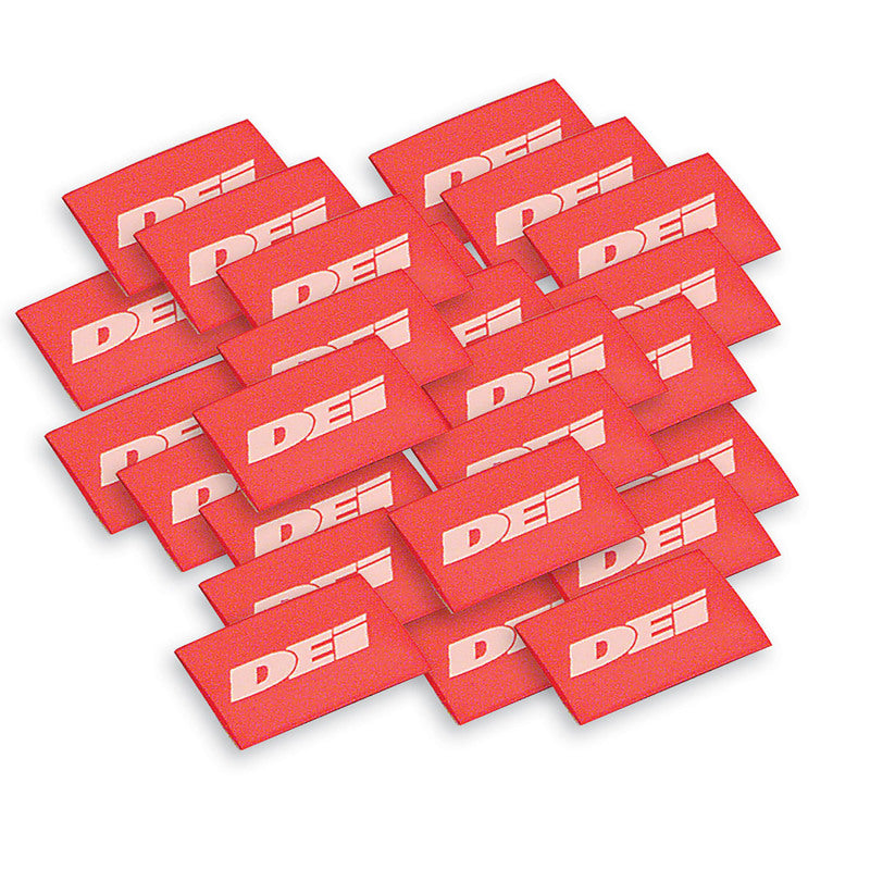 DEI  10820 Hi-Temp Shrink Tube 18mm x 1.5in - Red