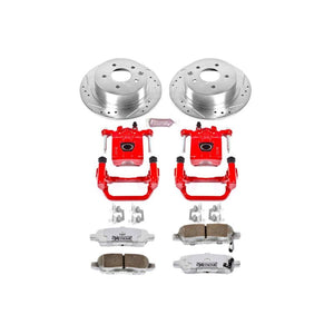 PowerStop fits Nissan 10-12 Altima Rear Z26 Street Warrior Brake Kit w/Calipers