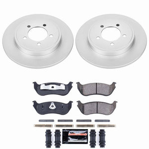 Power Stop 02-05 Ford Explorer Rear Z23 Coated Brake Kit